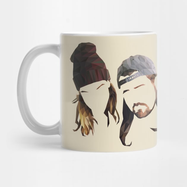 Jay and Silent Bob Polygonal by CriSan